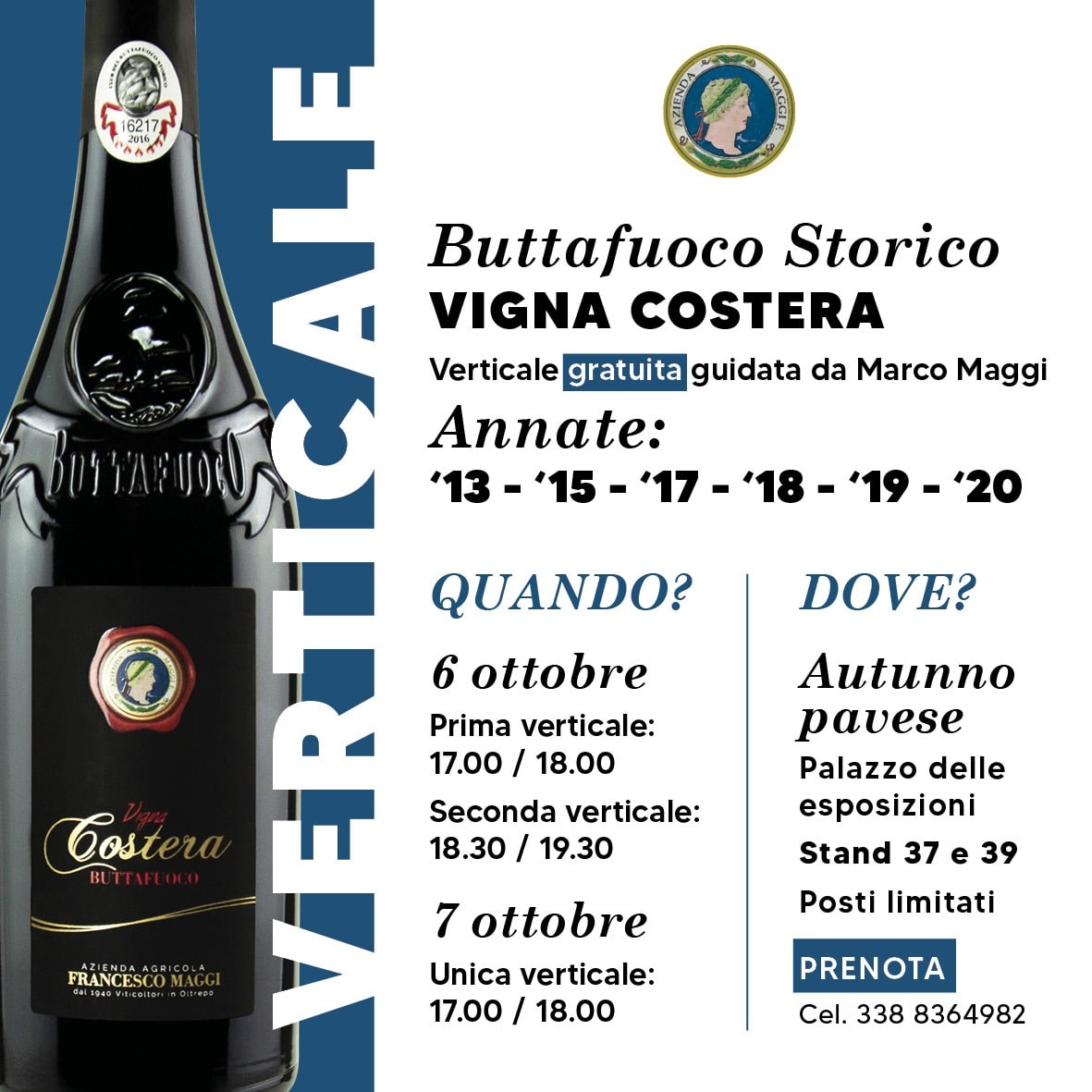 Historic Buttafuoco Verticals. - Cantina Maggi Francesco